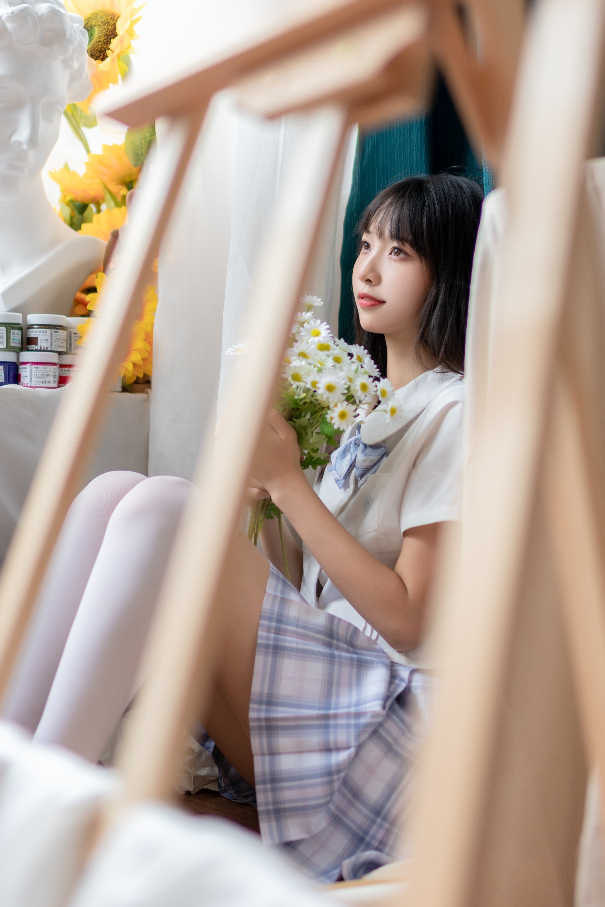 西瓜少女 西呱呀呀呀 - NO.029 西瓜少女(西呱呀呀呀) JK校服[48P]-XikXak